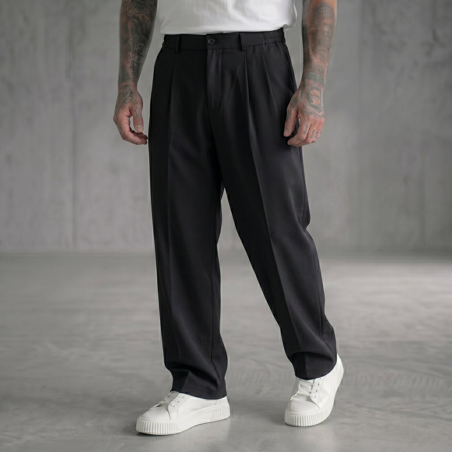 PANTALONE CON ELASTICO IN VITA - NEW JOB BRAND - ART. TREMITY  ESTI.