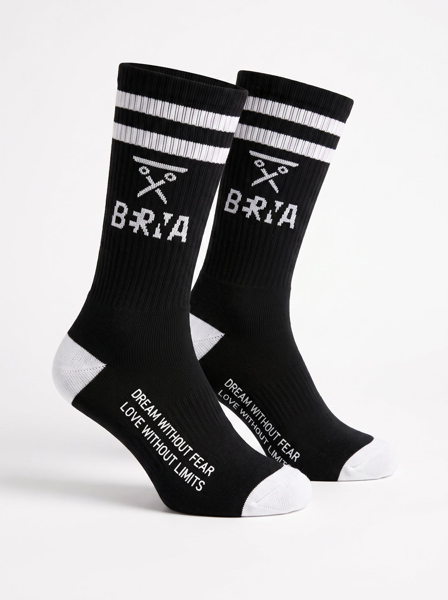CALZE BERNA ITALIA SPUGNA UNISEX BLACK&WHITE BANDA
