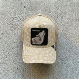 CAPPELLO GOORIN BROS BEIGE ART LONE WOLF