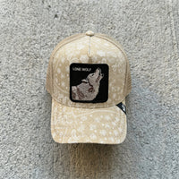 CAPPELLO GOORIN BROS BEIGE ART LONE WOLF