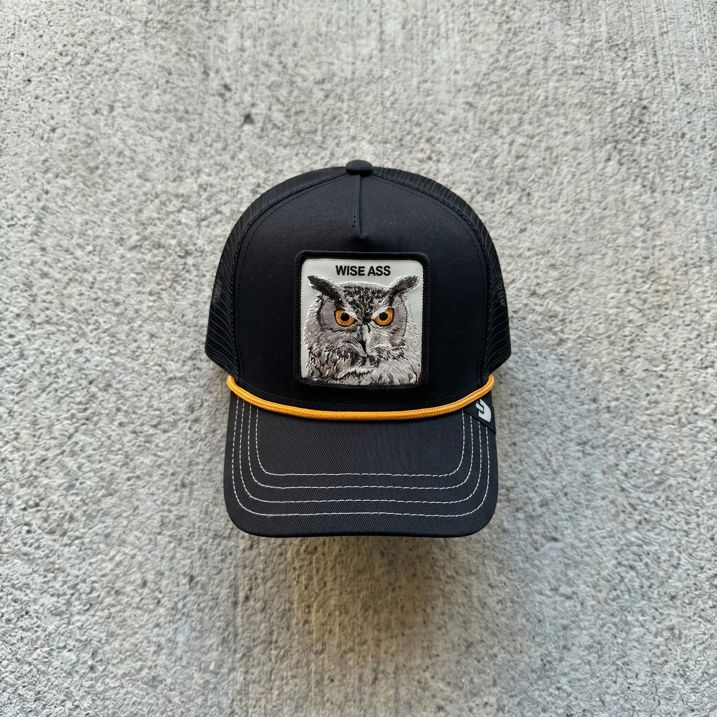 CAPPELLO GOORIN BROS BLACK  ART  WISE ASS