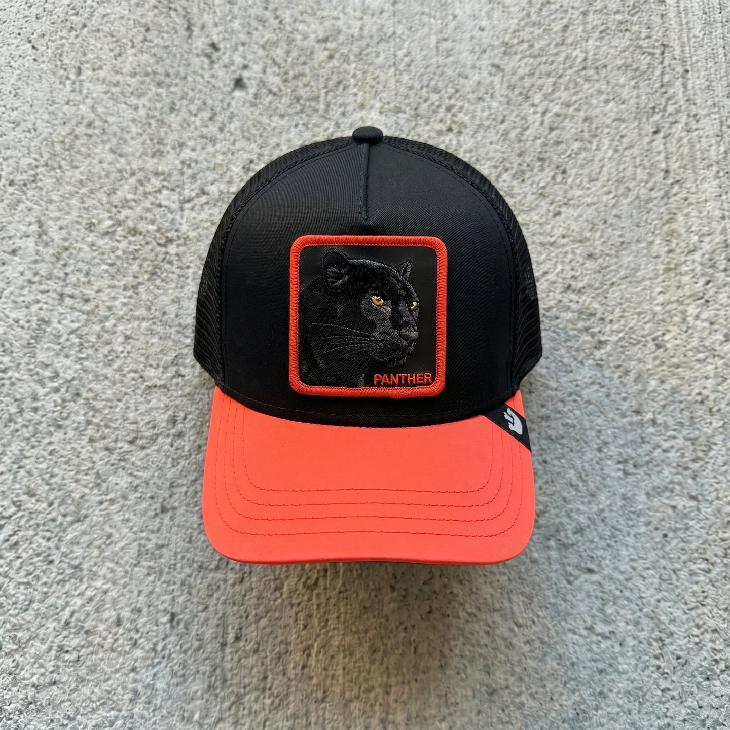 CAPPELLO GOORIN BROS FLUO BLACK ART PANTHER