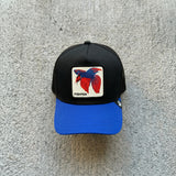 CAPPELLO GOORIN BROS BLACK/ROYAL BLUE   ART  FIGHTER