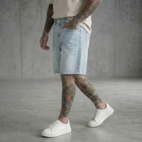 BERMUDA ONLY&SONS FADE DENIM LIGHT BLUE  ART 22033155