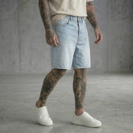 BERMUDA ONLY&SONS FADE DENIM LIGHT BLUE  ART 22033155