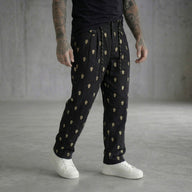 PANTALONE  RICAMI PIU' COLORI- BERNA - ART. 261402