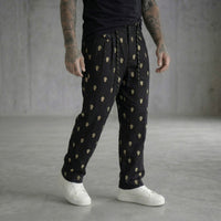 PANTALONE  RICAMI PIU' COLORI- BERNA - ART. 261402