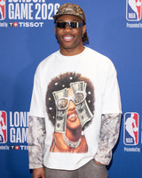T-SHIRT NOISSEY LONG SLEEVE STAMPA DOLLARI MIMETICA