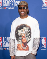 T-SHIRT NOISSEY LONG SLEEVE STAMPA DOLLARI MIMETICA