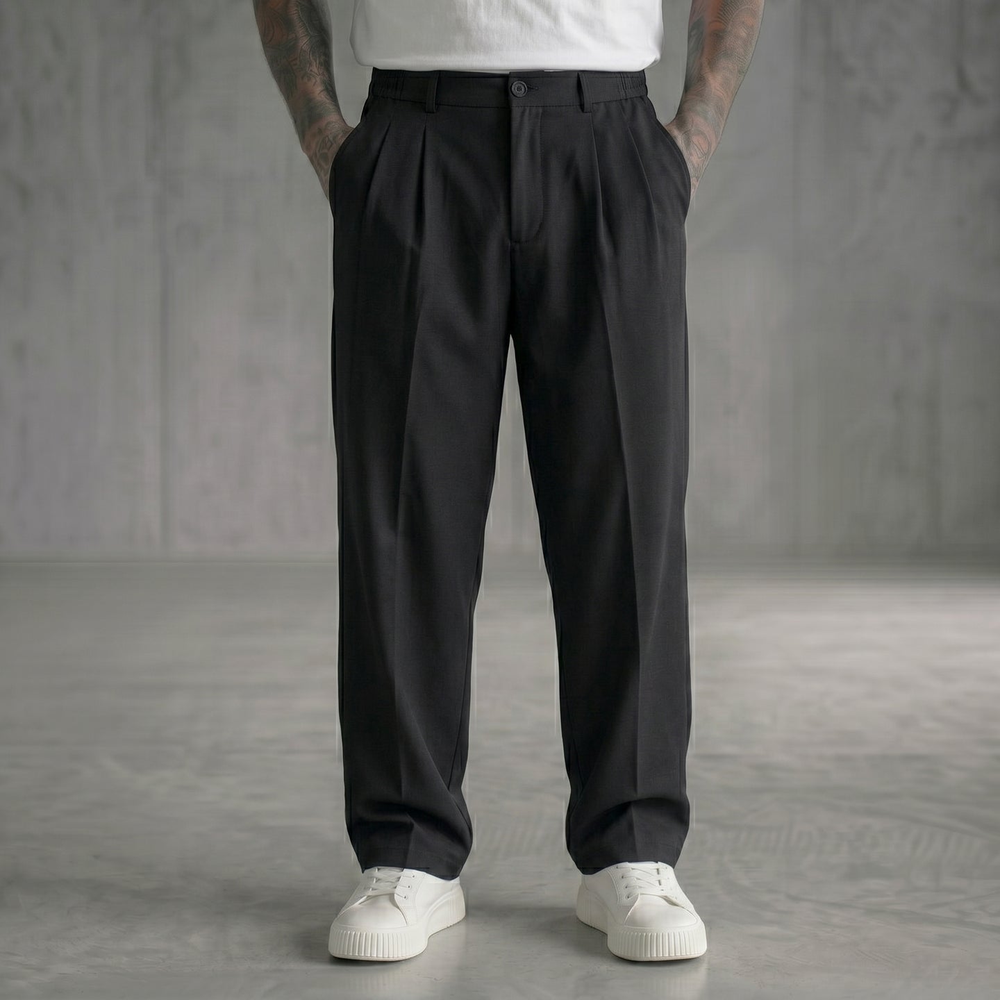 PANTALONE CON ELASTICO IN VITA - NEW JOB BRAND - ART. TREMITY  ESTI.