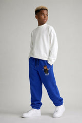 PANTALONE DI TUTA BAMBINO OVER  PIU' COLORI - STAMPA ORSO  - HAMEN - ART. ORSO