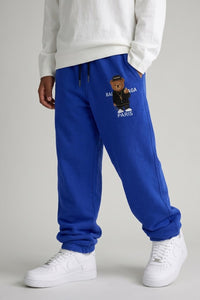 PANTALONE DI TUTA BAMBINO OVER  PIU' COLORI - STAMPA ORSO  - HAMEN - ART. ORSO