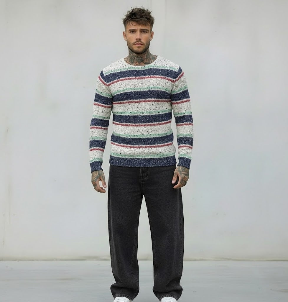 T10 MAGLIONCINO IN FILO - ONLY&SONS - ART. 22012482 - COL. MAJOLICA BLUE