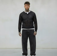 MAGLIONCINO SERAFINO RETE - BERNA - *ART. 2301853 - COL. BLU