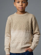 MAGLIONCINO BERNA KIDS GIROCOLLO PUNTO RILIEVO ART 240137 564